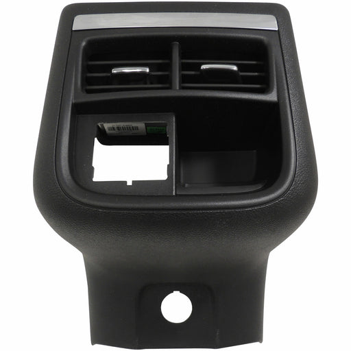 Center Console Rear Trim Panel Black w/Vent Outlet 2014-17 Impala 22989468-1