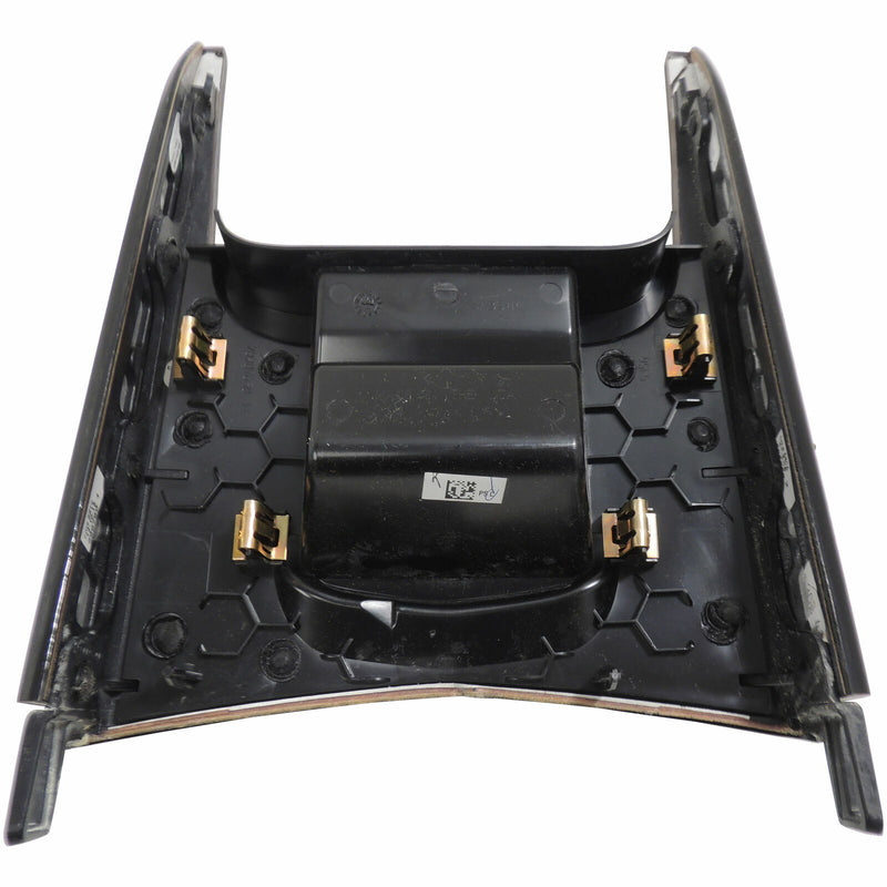 Center Console Upper Trim Panel Lineate Sapele 2013-17 Cadillac XTS 22950647-2