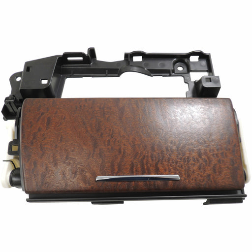 Cupholder Assembly w/Mat - Natural Finish Wood 2015-17 Cadillac XTS 2349819X-1