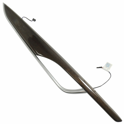 Interior Door Panel Applique LH Front Nutella Sapele 13-17 Cadillac XTS 22758565-1