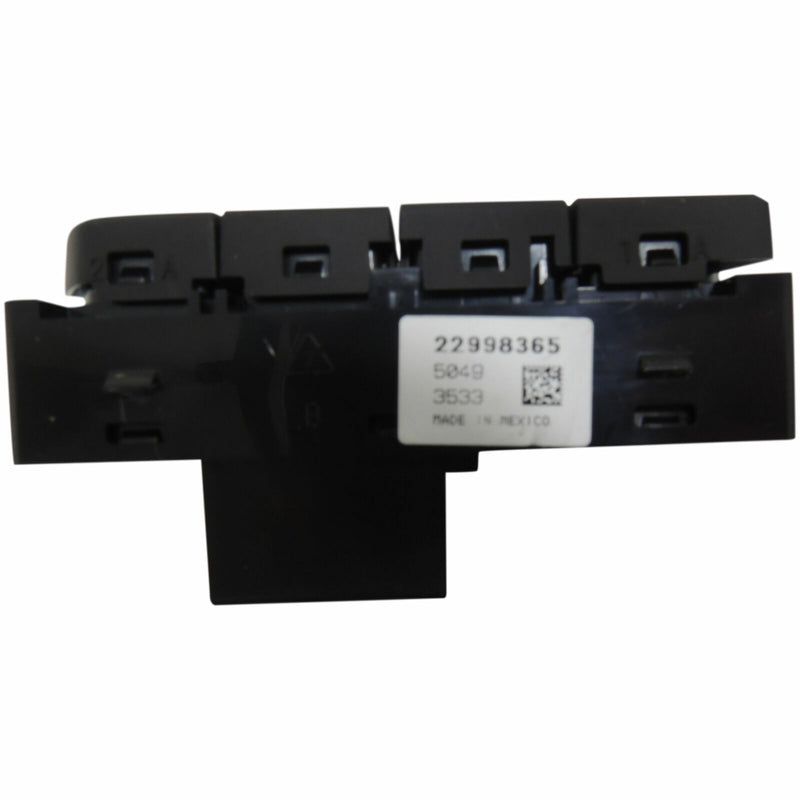 OEM GM Seat Memory Switch RH Black 2014-17 Cadillac XTS 16-17 CT6 22998365-3
