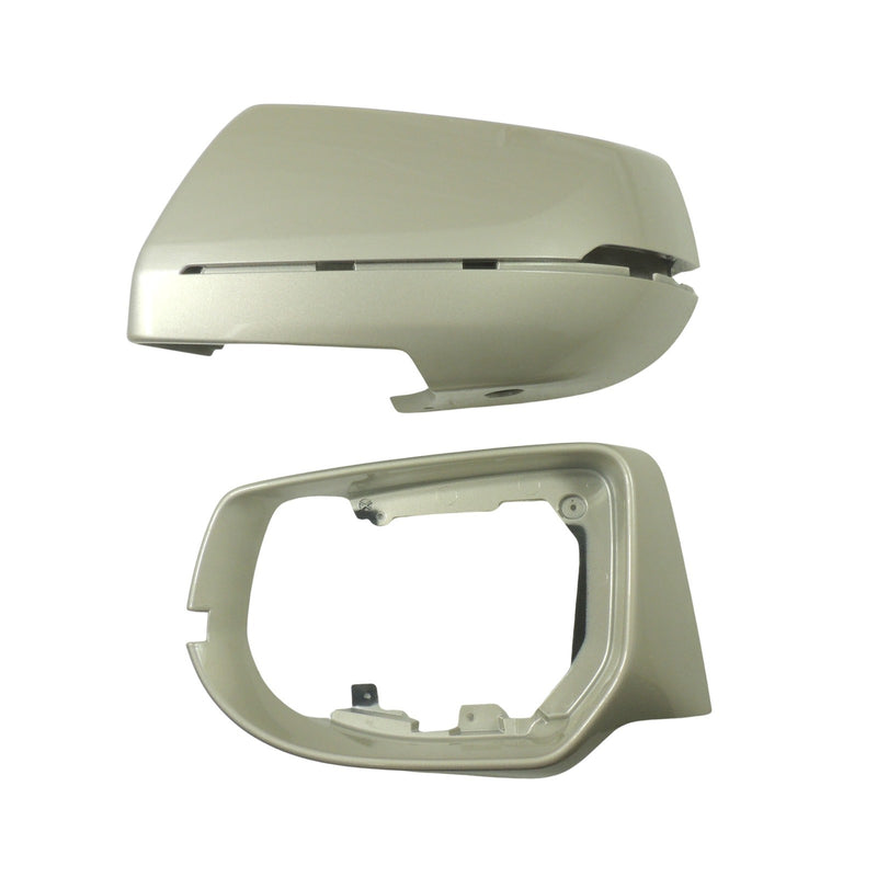 Outside Rear View Mirror Housing LH Champagne Silver 16-19 Cadillac XTS 23497701-3