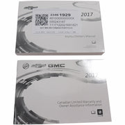 New OEM GM Owner's Manual 2017 Chevy Malibu Canada Version 23461922-1