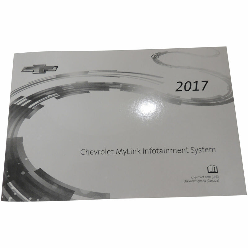 Mylink Infotainment System Manual 2017 Chevrolet Vehicles 23452973-1