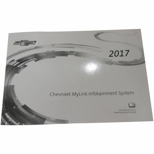 Mylink Infotainment System Manual 2017 Chevrolet Vehicles 23452973