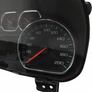Instrument Cluster/Speedometer KPH 2015-17 Chevy Silverado 6.6L Export 84203291-3