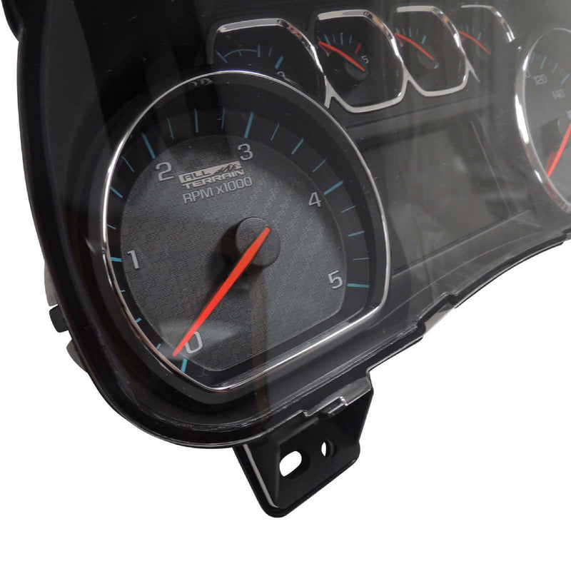 Instrument Cluster/Speedometer KPH 2015-16 GMC Sierra 6.6L Diesel 84203297-2