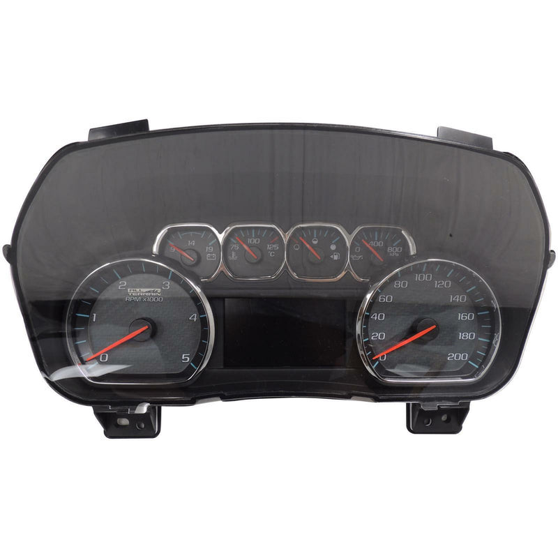 Instrument Cluster/Speedometer KPH 2015-16 GMC Sierra 6.6L Diesel 84203297-1