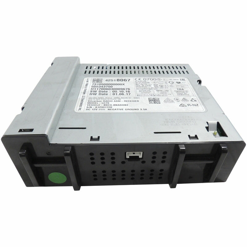 Radio Receiver 2017 Sierra Silverado Africa Israel Middle East Versions 42518067-1