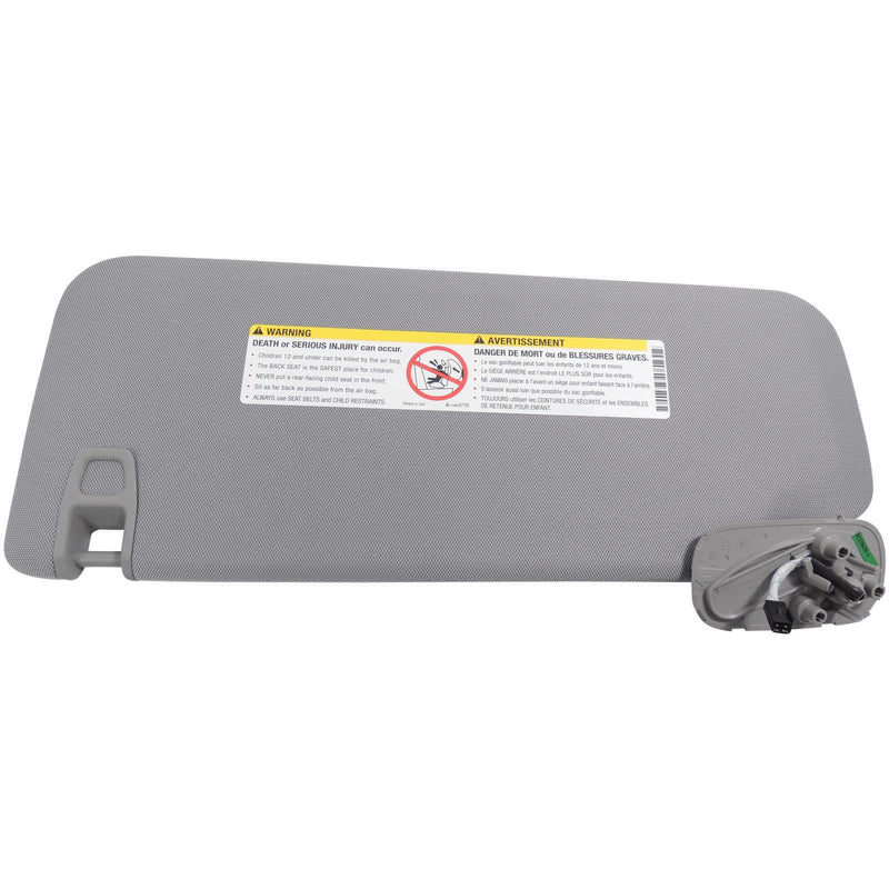 New OEM Sun Visor RH Light Ash Gray 2015-19 Silverado Sierra 2500 3500 84247144-5