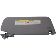 Sunshade Sun Visor LH Light Ash Gray 2015-19 Silverado Sierra 2500 3500 84247208-1