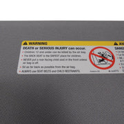 Sunshade Sun Visor LH Light Ash Gray 2015-19 Silverado Sierra 2500 3500 84247204-2