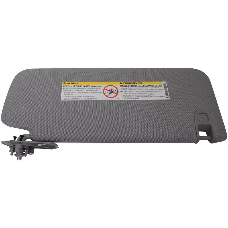 Sunshade Sun Visor LH Light Ash Gray 2015-19 Silverado Sierra 2500 3500 84247204-1