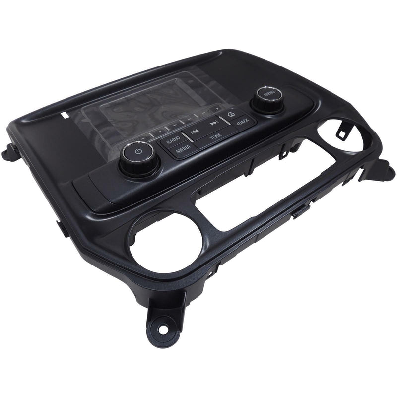AM/FM Stereo Radio Controls Black Carbon Metallic 2017 Silverado Sierra 84119051-2