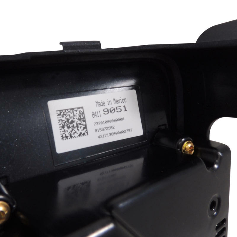AM/FM Stereo Radio Controls Black Carbon Metallic 2017 Silverado Sierra 84119051-5