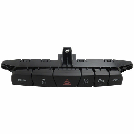Hazard Switch Assembly Ebony/Black w/Sport Mode 2014-17 Buick Regal GS 23191756-1