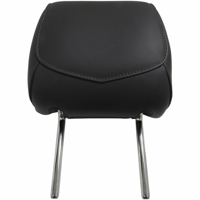 Front Seat Headrest Black Leather Morello Stitch 600R 2015-18 CTS 23248110-1
