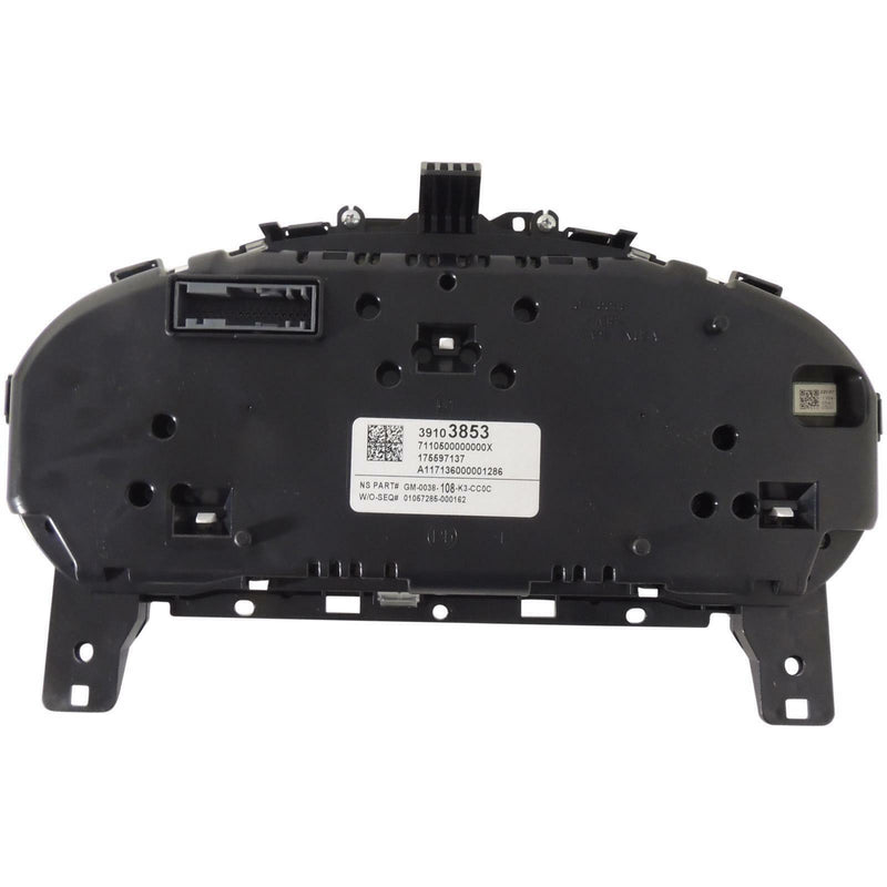 Instrument Cluster/Speedometer KPH Opt UDD 2017 Chevy Cruze 1.4L 39103853-5
