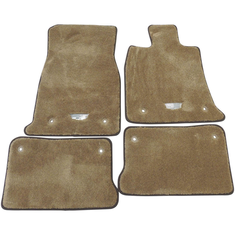 Carpet 4 Piece Floormat Set Sugar Maple Brown 2016-20 Cadillac CT6 84027307-1
