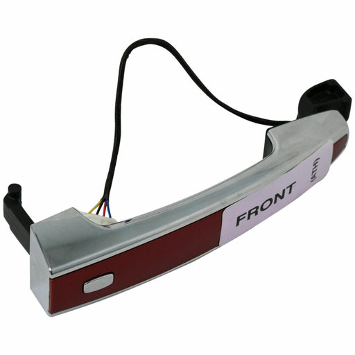 Exterior Door Handle Front Crystal Red w/Chrome 2014 Chevy Impala 13590678-1
