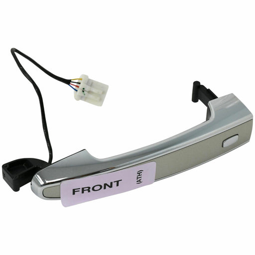 Exterior Door Handle Front Champagne Silver w/Chrome 2014 Chevy Impala 13590678-1