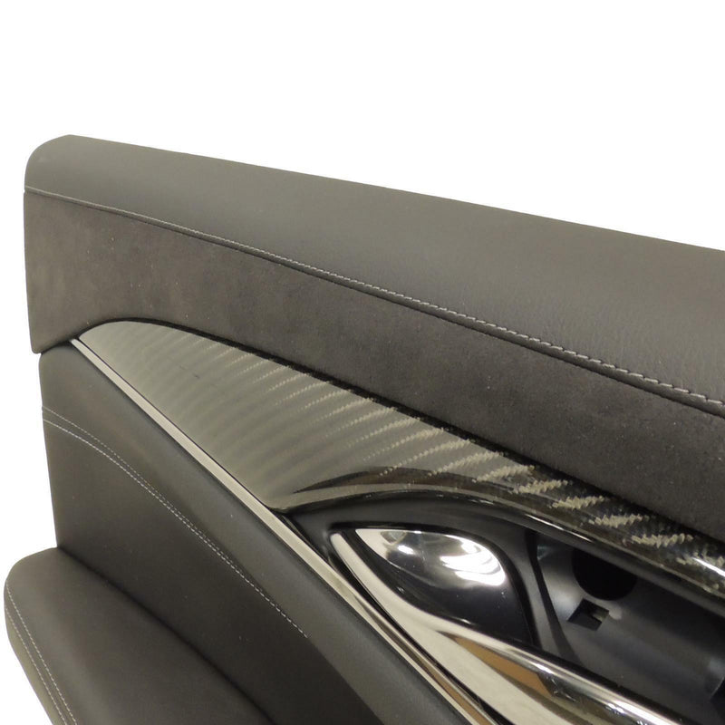 Interior Door Trim Panel LH Front Black Bose w/Memory 2014 Cadillac CTS 23436076-4