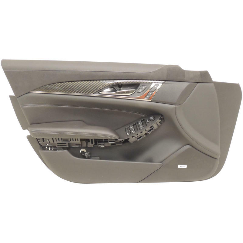Interior Door Trim Panel LH Front Black Bose w/Memory 2014 Cadillac CTS 23436076-1