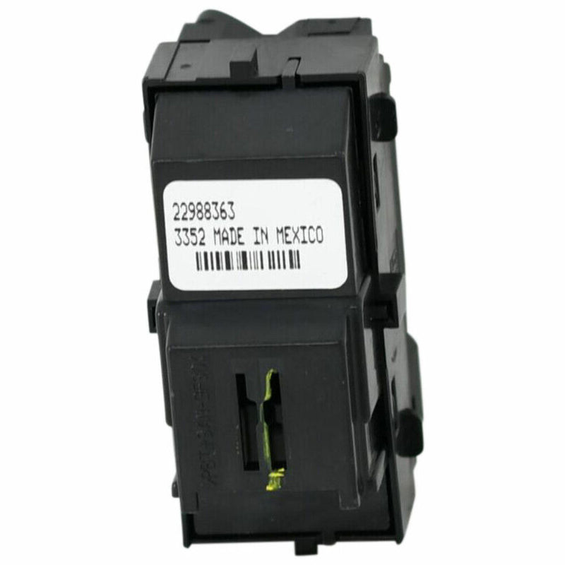 Door Lock Switch LH/Driver 2013-18 Cadillac ATS 14-18 CTS 14-16 ELR 22988363-2