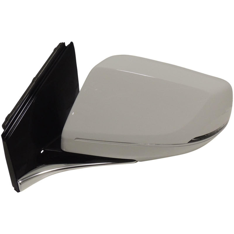 OEM GM Side View Mirror Summit White LH Arabic 2016-19 Cadillac XTS 22839696-1