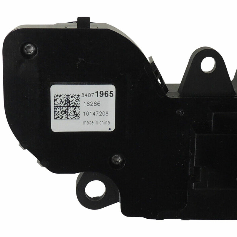 New OEM GM Front Seat Adjuster Switch LH Black 2016-18 Cadillac CT6 84071965-3