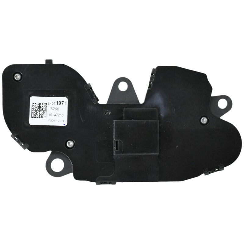 New OEM GM Front Seat Adjuster Switch LH Jet Black 2016-18 Cadillac CT6 84071971-2