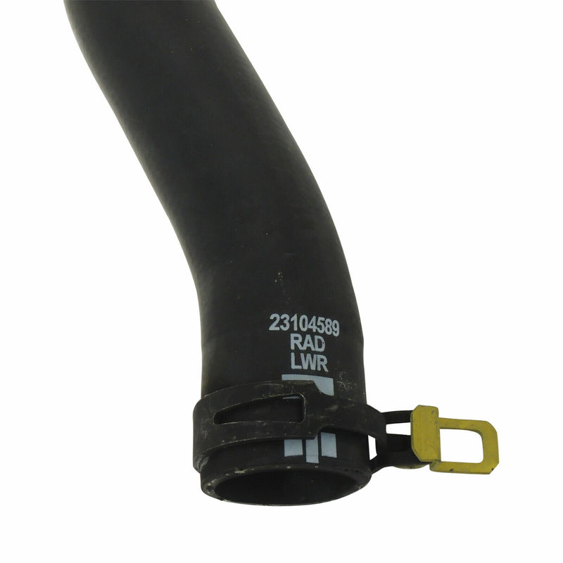 New OEM GM Lower Radiator Hose With Clamps 2016-19 Cadillac ATS 3.6L 23104589-3