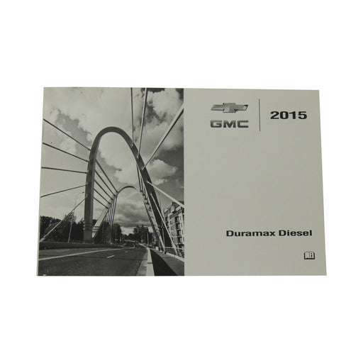 Supplemental Manual 2015 Chevrolet Silverado GMC Sierra Duramax Diesel 23458253