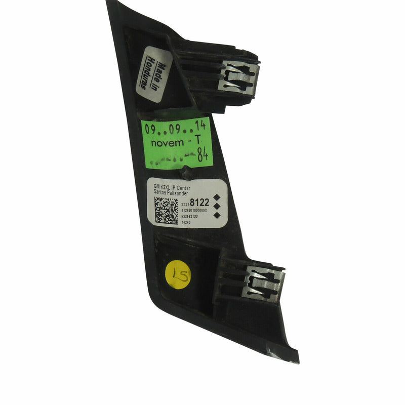 Instrument Panel Center Trim Plate Applique Santos 2015-17 Escalade 23218122-4