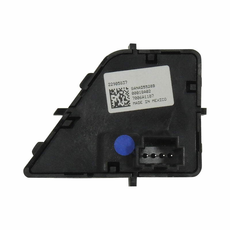 New OEM GM Seat Heat Switch RH 2015-19 Suburban Yukon Tahoe 22905837-2