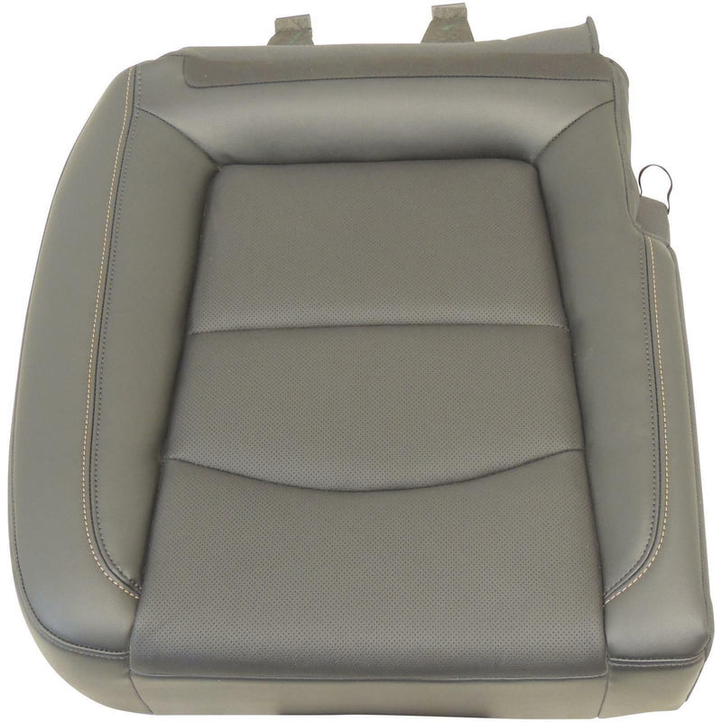 Seat Bottom Cover & Cushion 0.4 Side RH Black Leather 2018-19 Equinox 84248787-1