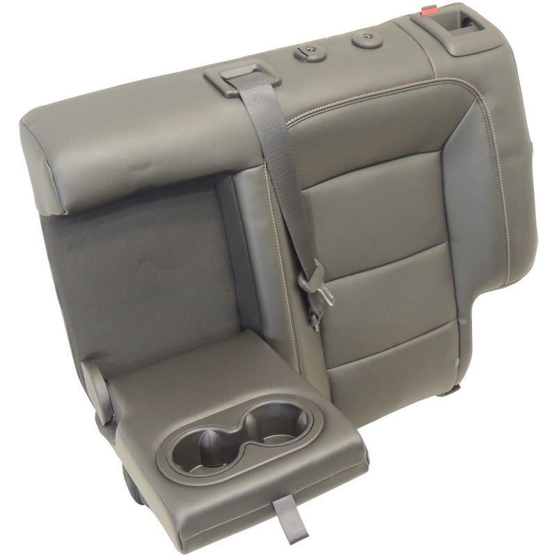 Seat Back Cover & Cushion 0.6 Side LH Black Leather 2018-19 Equinox 84247959-3