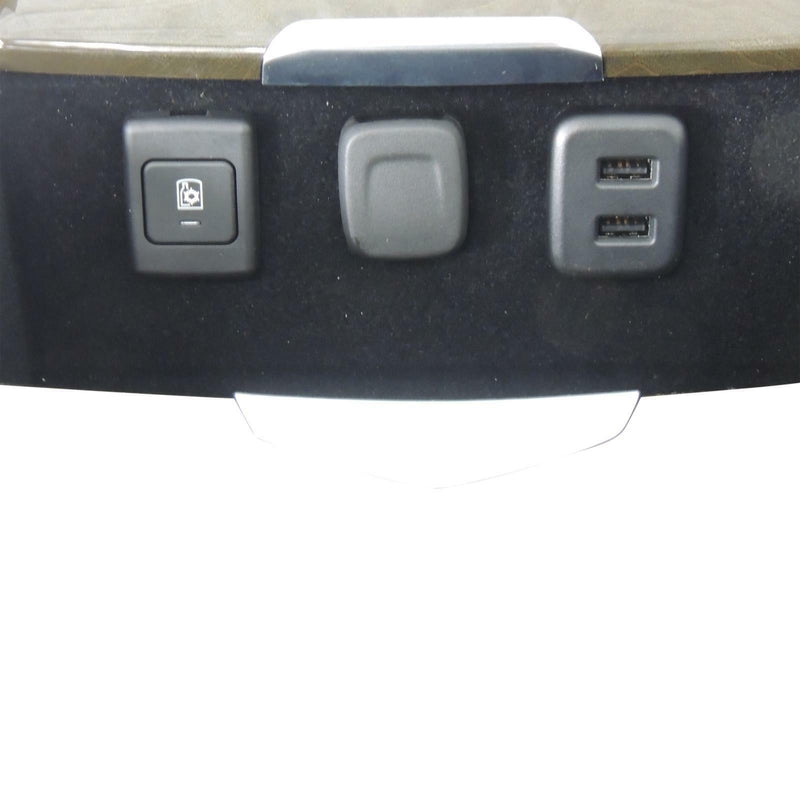 Center Console Cupholder w/Switches w/Cooler Option Marble Burl 84225095-5