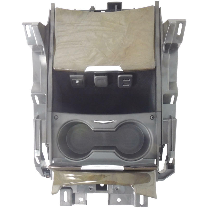 Center Console Cupholder w/Switches w/Cooler Option Marble Burl 84225095-6
