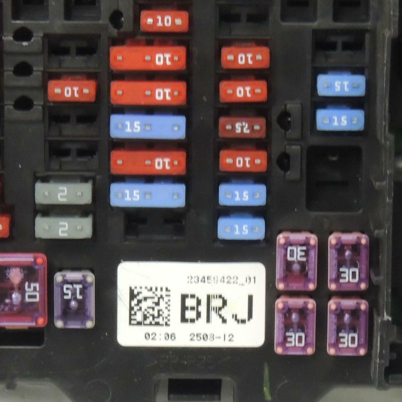 Instrument Panel Fuse & Relay Box LH RPO JF4 2015-18 Sierra Silverado 23459422-5