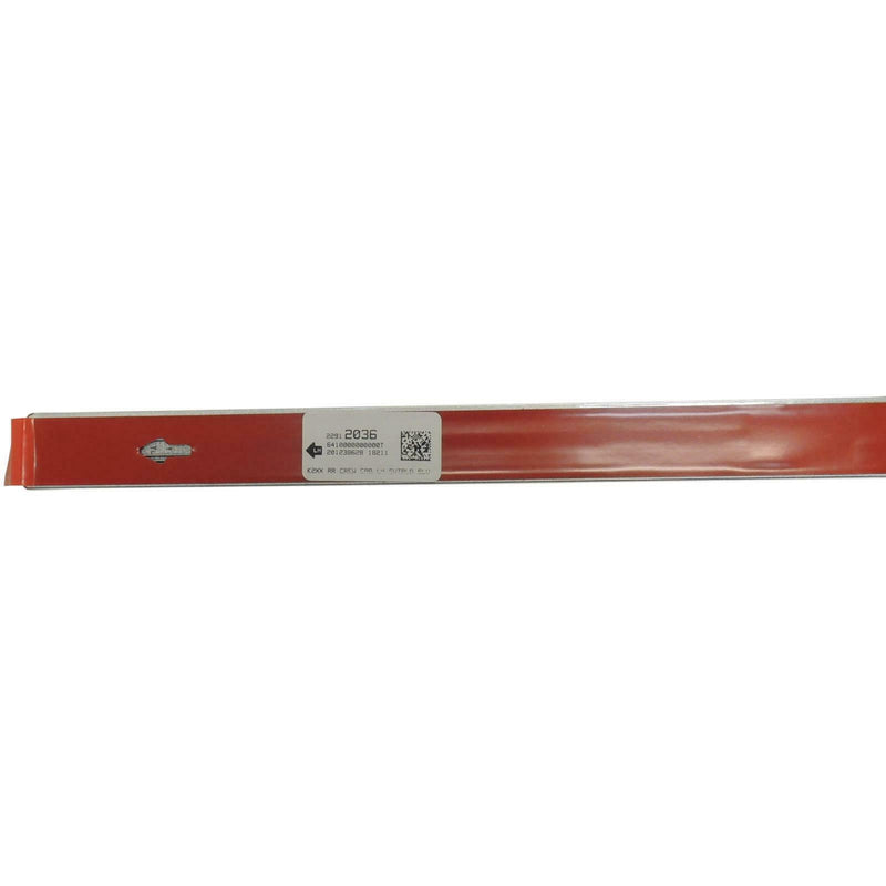 Door Molding Rear LH Switchblade Silver 15-18 Silverado Sierra Crew Cab 22775447-3