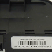 Multi-Function Control Switch Black 2015-19 Silverado Sierra 2500 3500 84347218-3