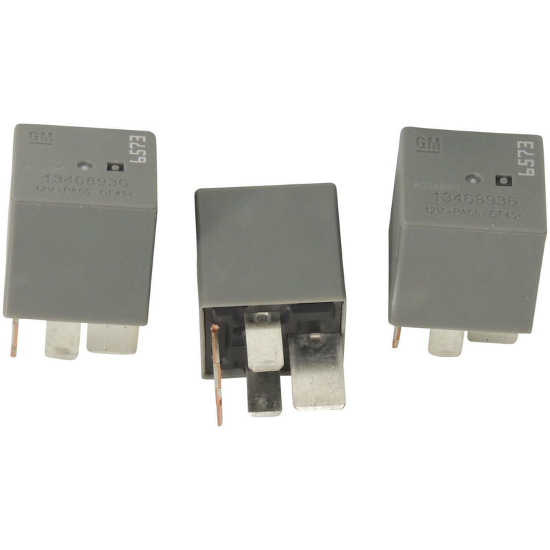 Air Injection/Smog Pump Relay 3-Pack OEM GM 2010-15 Camaro 11-14 Cruze 13468936-1