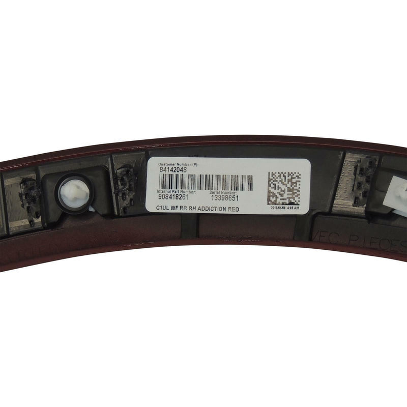 Rear Wheel Opening Flare Molding RH Limited Addiction Red 2017-21 XT5 84142055-4