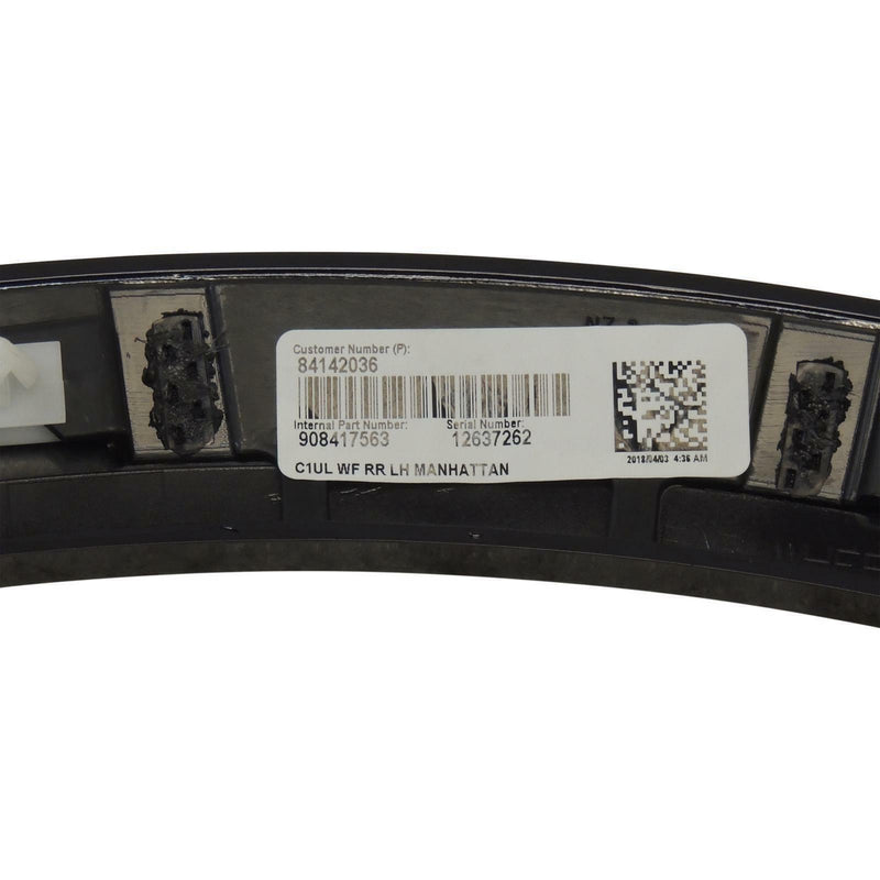 Wheel Opening Flare Molding LH Rear Dark Purple GCI 17-24 Cadillac XT5 84142041-4