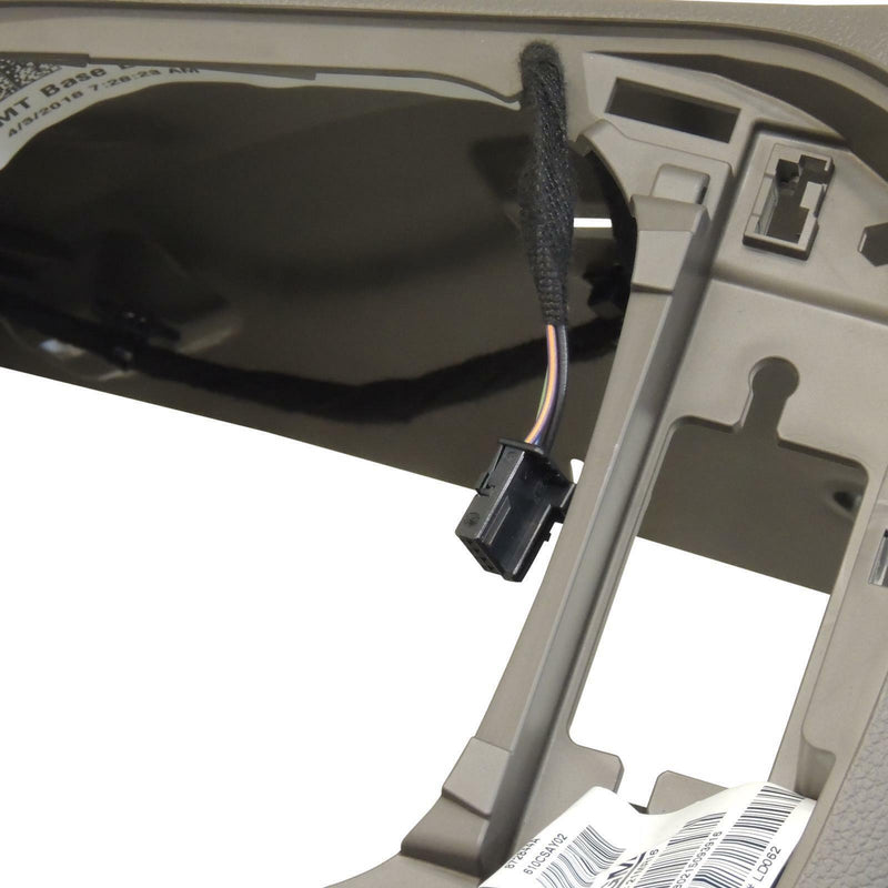 Front Floor Console Assembly Atmosphere Manual Trans 16-18 Chevy Cruze 84349985-6