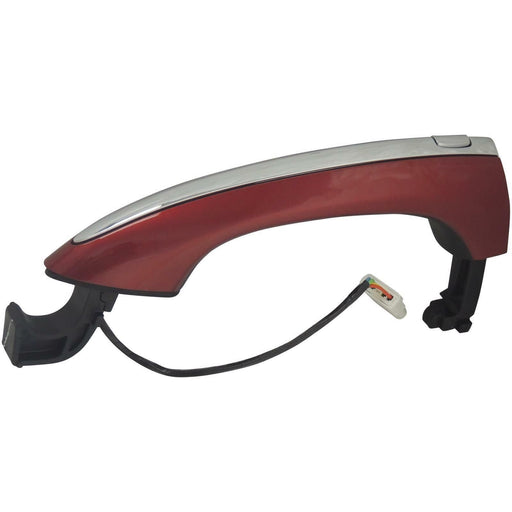 Door Handle Front Chrome/Cajun Red Tintcoat w/Remote Entry 16-18 Cruze 13509606-1