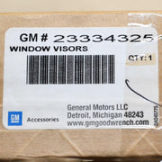 OEM GM Side Window Weather Deflector 2015-19 Colorado Canyon Ext Cab 23334325-5
