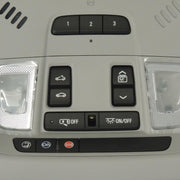 Overhead Roof Console Assembly Light Gray With Homelink 2016-18 Malibu 84439227-2