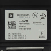 New OEM GM Active Safety Control Module 2017-18 Acadia Escalade CTS CT6 84737638-4